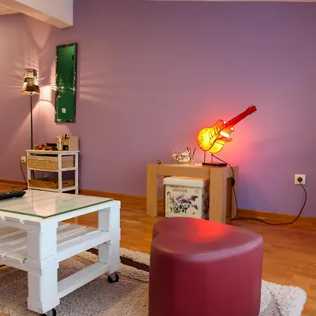 Apartment Purple And *